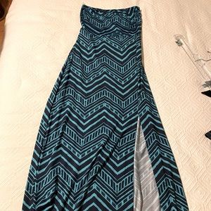 Charlotte Russe Strapless Maxi Dress